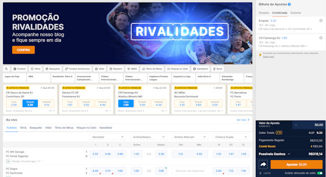 classificação do vasco